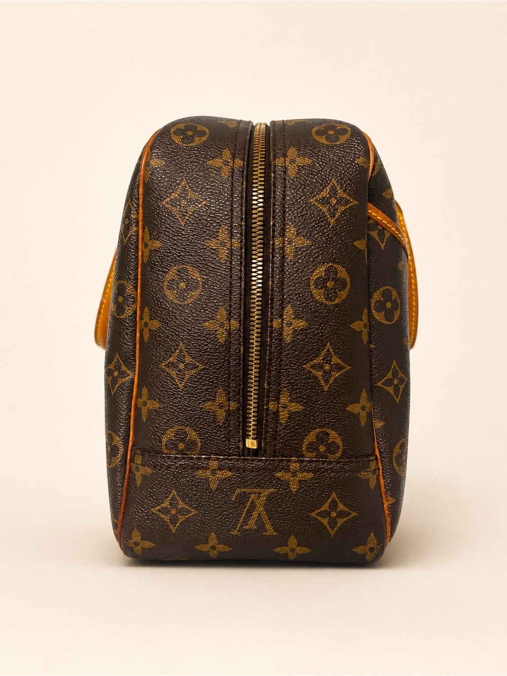 Louis Vuitton Deauville M47270 Monogram Top Handle Bag COA Dust Bag - Picture 5 of 10
